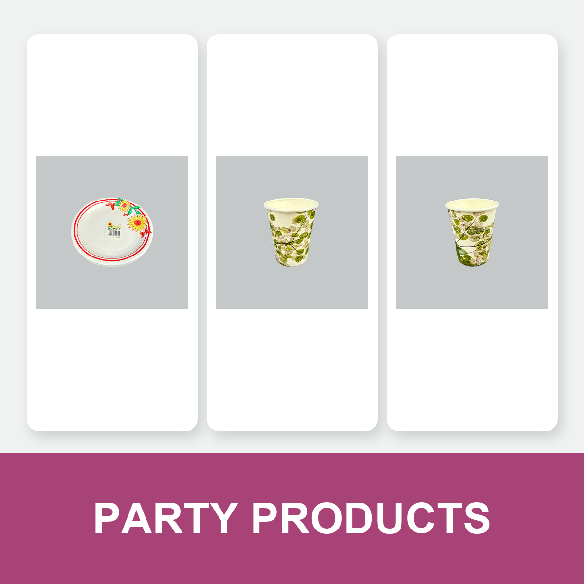 PARTY PRODUCTS
