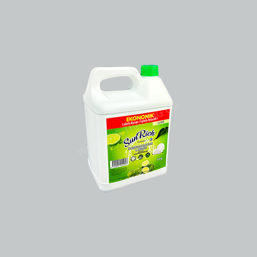 SUNRICH DISHWASHING LIQUID 5L - LIME