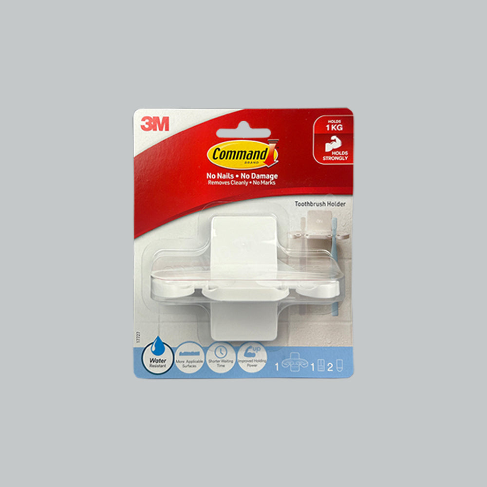 3M 17727 CMD TOOTHBRUSH HOLDER 12PKT/CTN