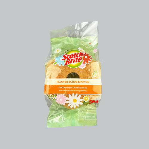 3M S/B 41Y FLOWER SPONGE 50PKT/CTN