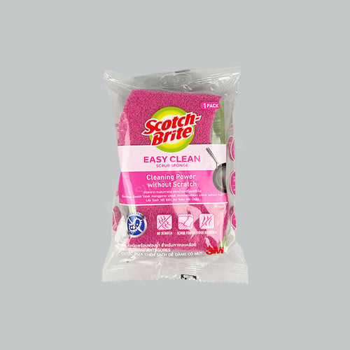 3M S/B EASY CLEAN SCRUB SPONGE CUR 1'S