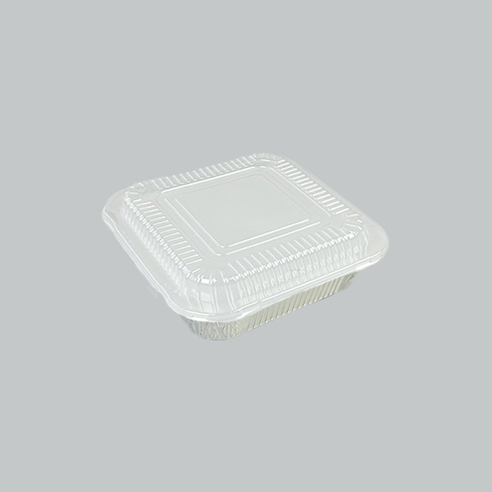 RPACK WYNN ALUM FOIL PAN W/LID SQUARE SQ204 5'S/PK