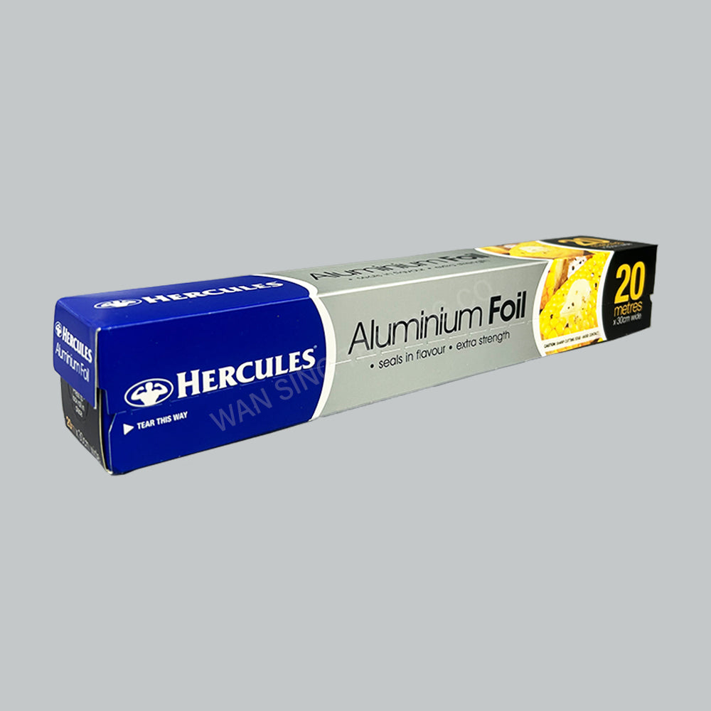 HERC EXTRA STRONG ALUM FOIL 20MX30CM 12ROLL/CTN