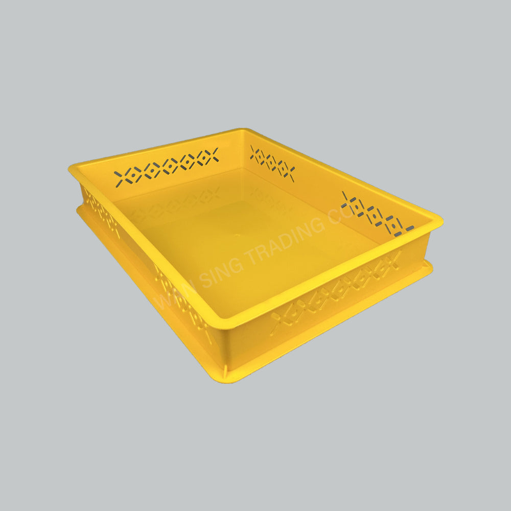 WINNER 126, STACKABLE IND CON 500X370X90MM YL
