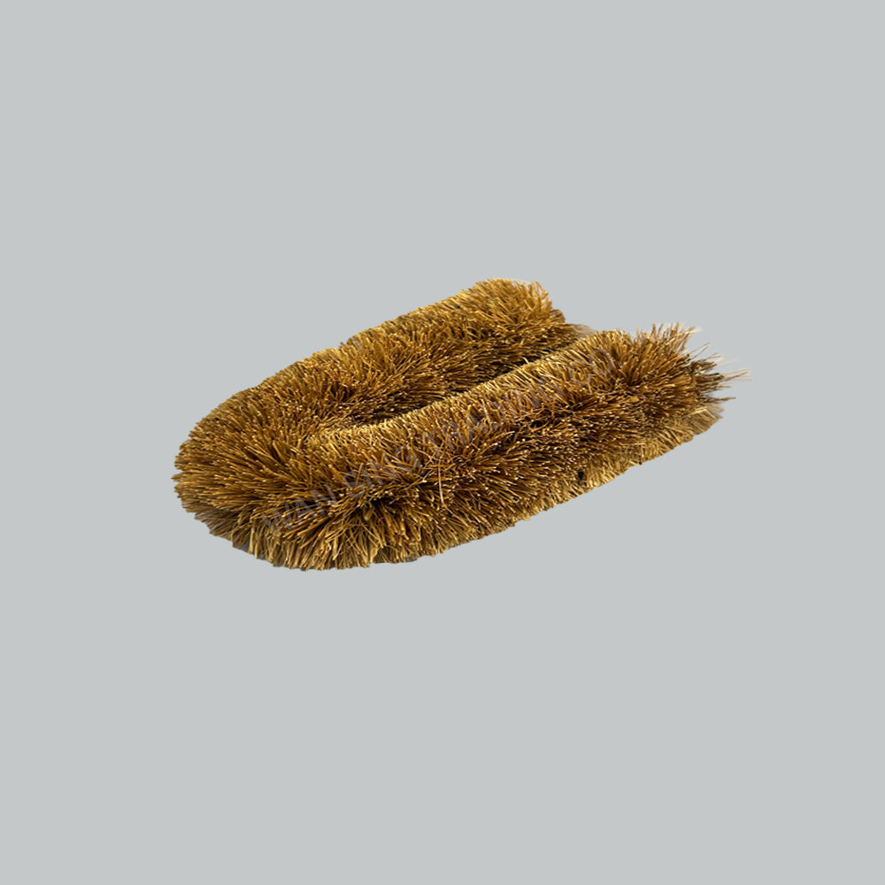 KBM BROWN BRUSH 6" 20'SX10PKT/CTN