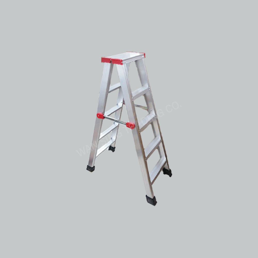 ALUMINIUM 5-LEVEL LADDER DOUBLE SIDED