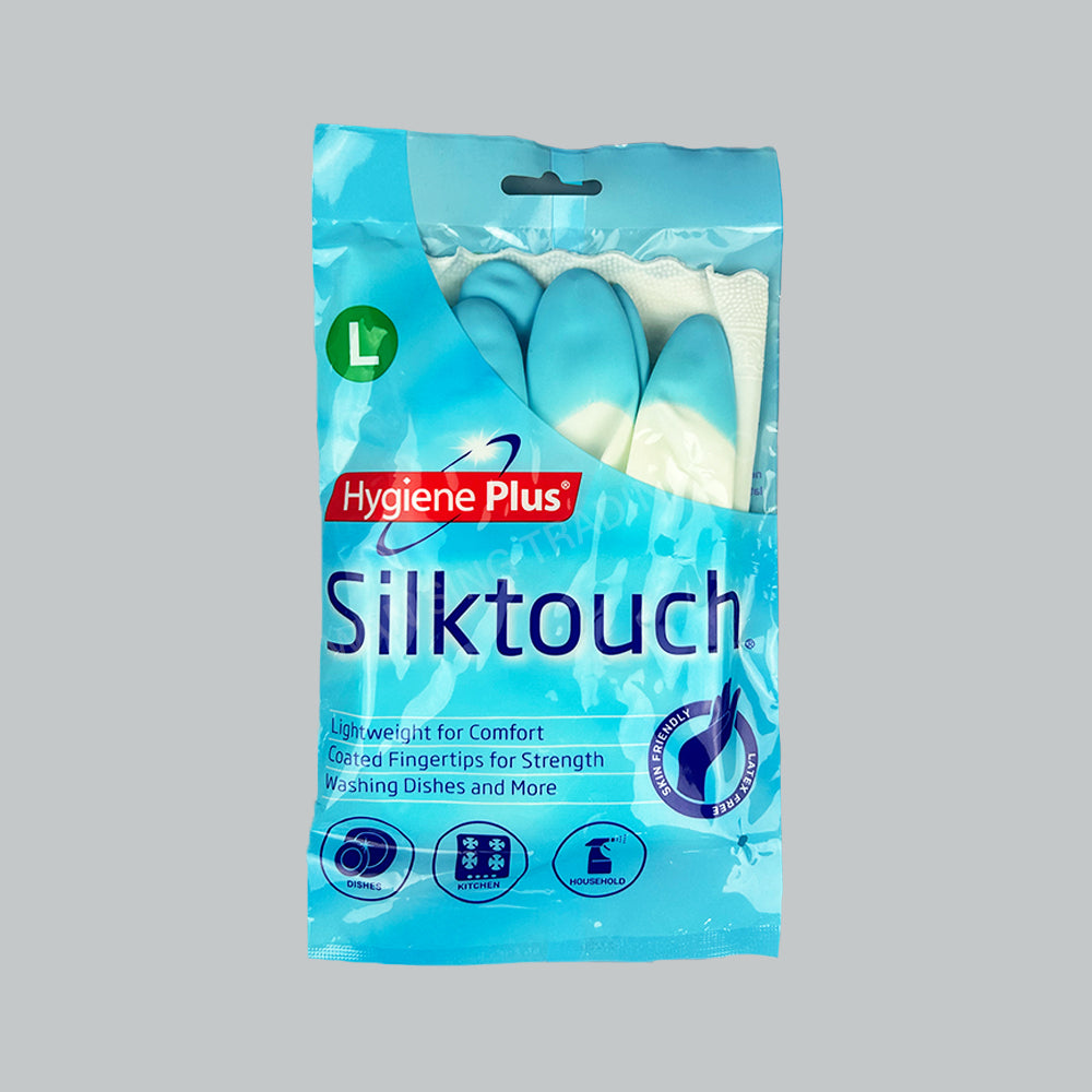 HERC HYGIENE+ SILK TOUCH VINYL GLOVE (L) 120PK/CN