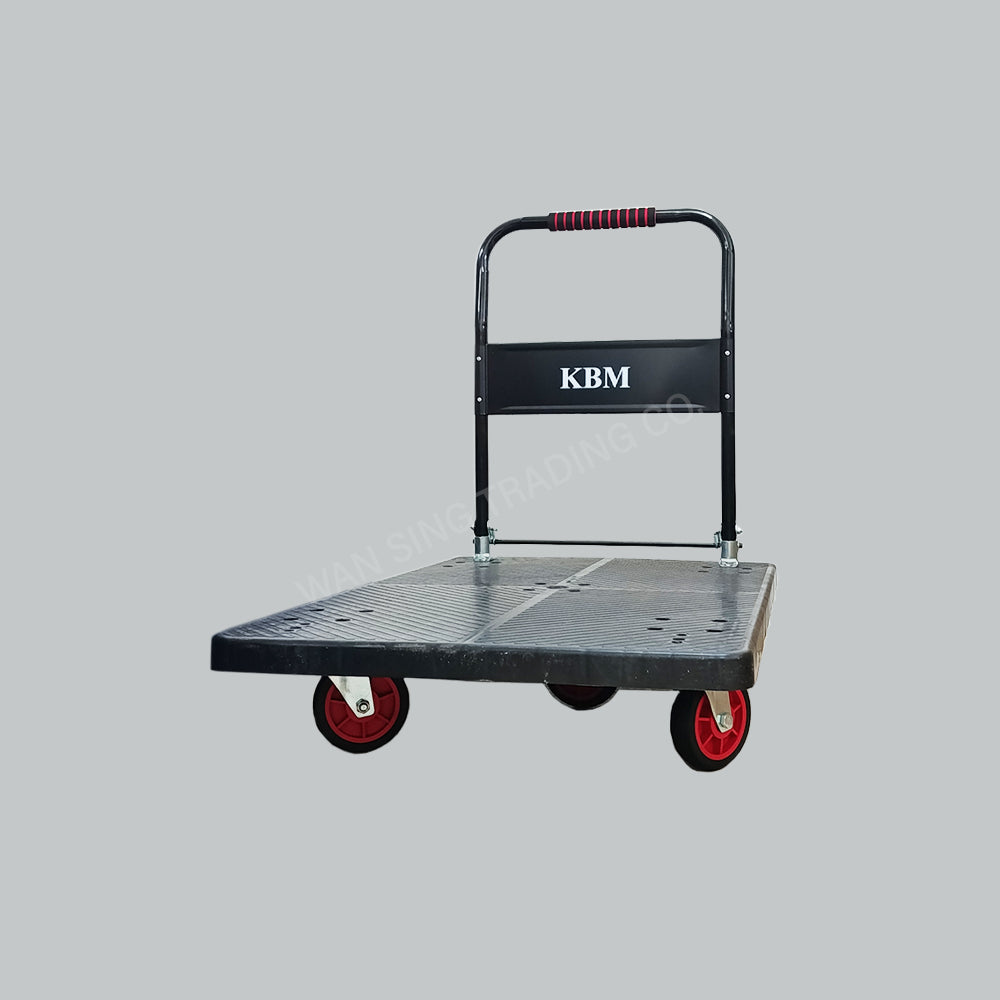 KBM TROLLEY HVY DUTY 110X65CM BLK - 500KG