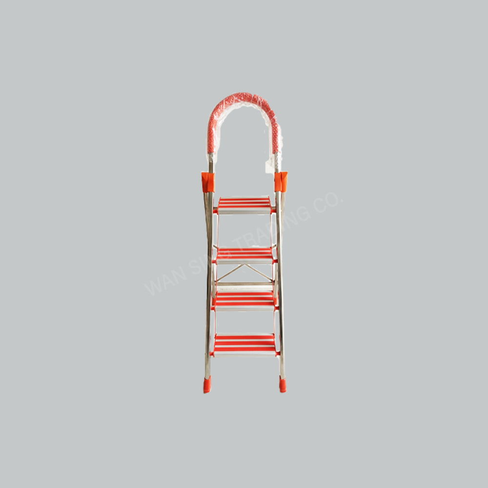 STAINLESS STEEL 4-STEPS LADDER