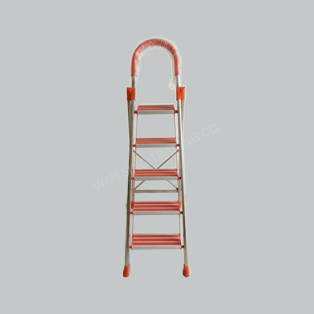 STAINLESS STEEL 5-STEPS LADDER