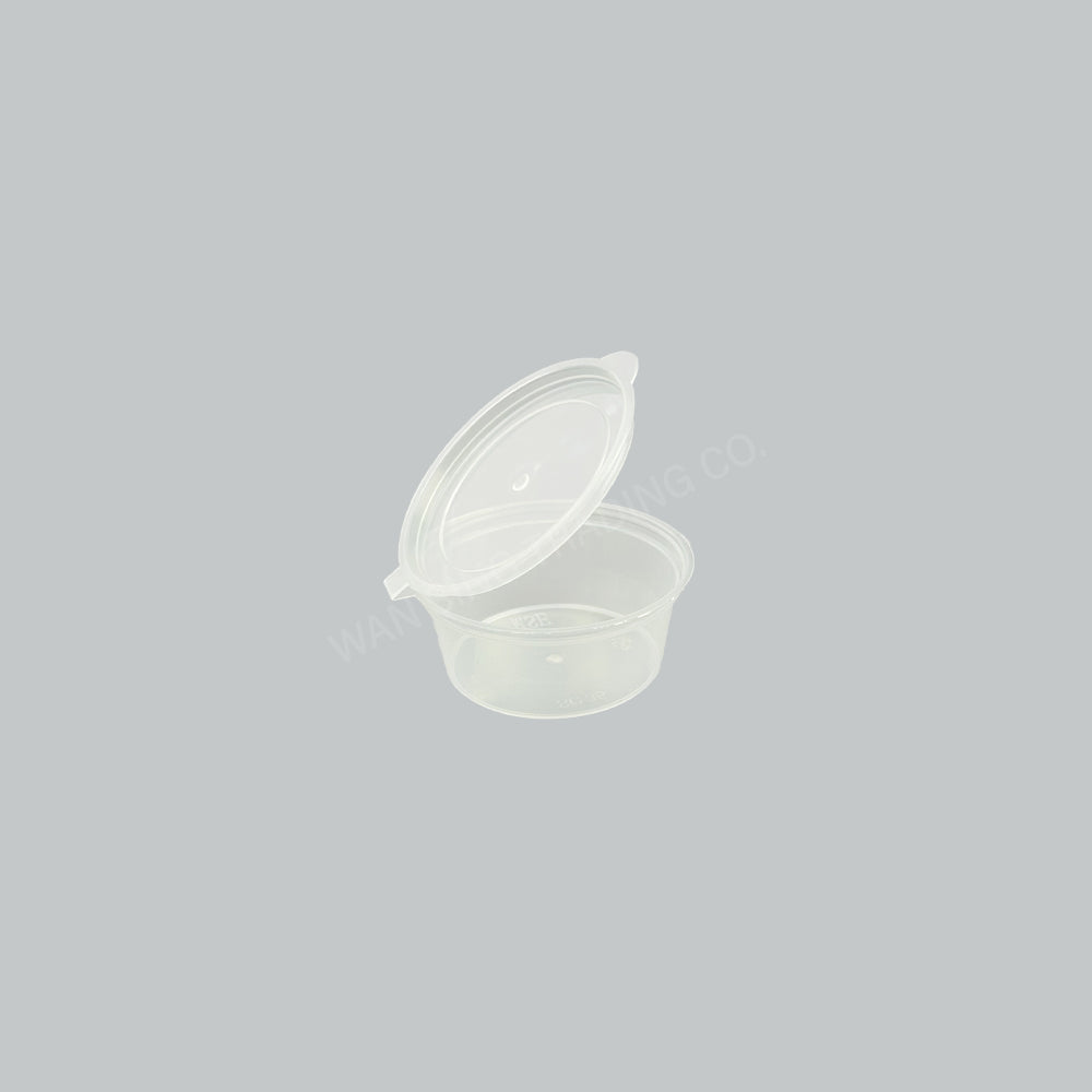 MSE PP SAUCE CONT SC35 W/HINGE LID 100'SX10PKT/CTN