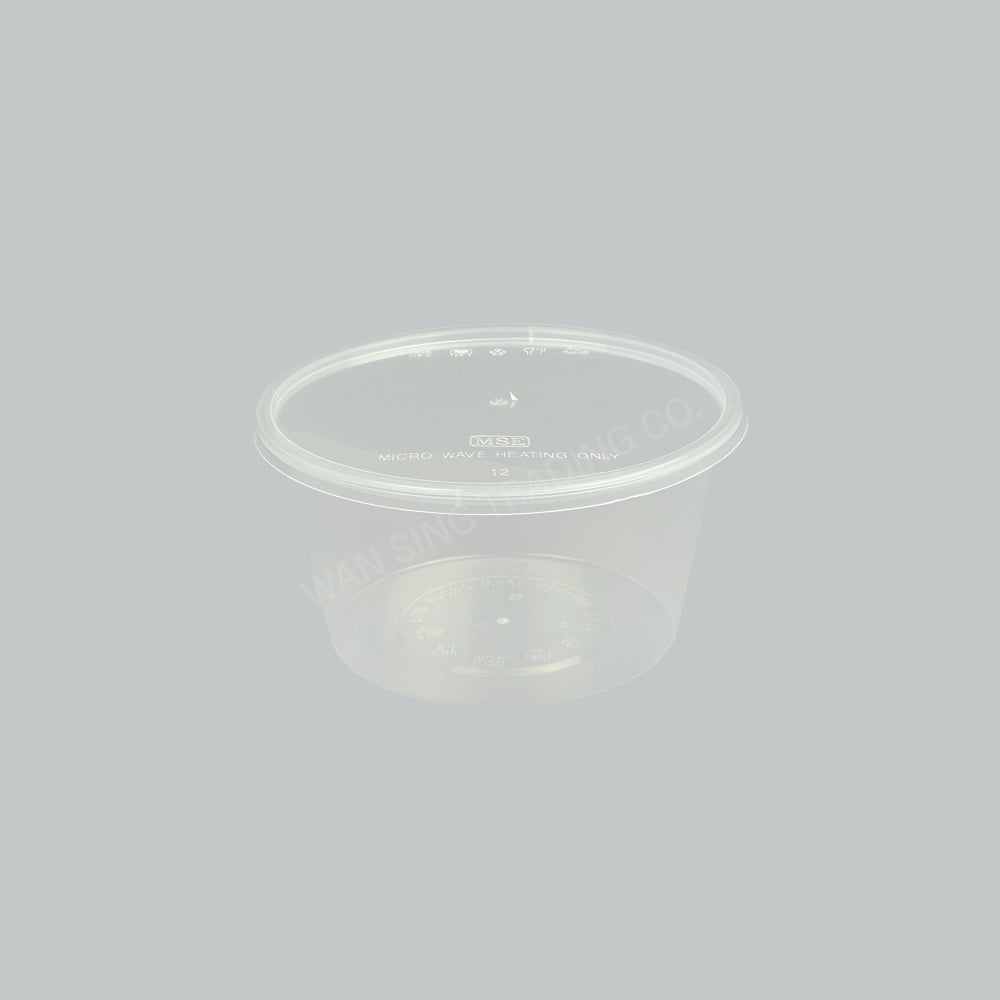 MSE MW ROUND CONT RC12 W/LID 50SETX10PKT/CTN