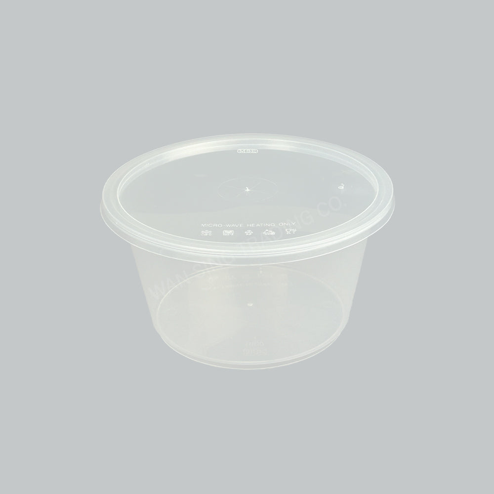 MSE MW ROUND CONT RC1600 W/LID 50SETX6PKT/CTN