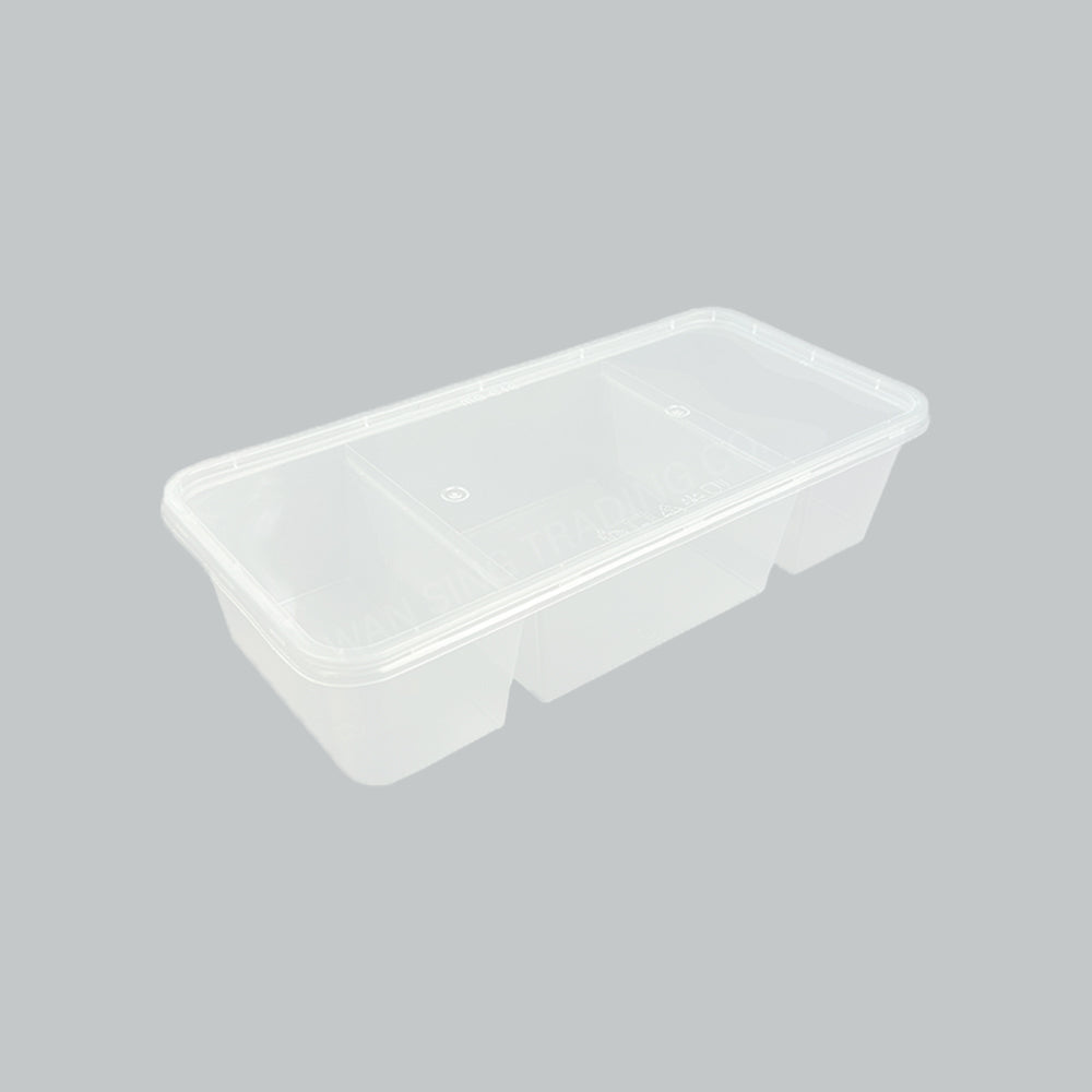 RPACK MW 3C RECT CONT/LID MS 1300TC (C16) 8'S/PKT