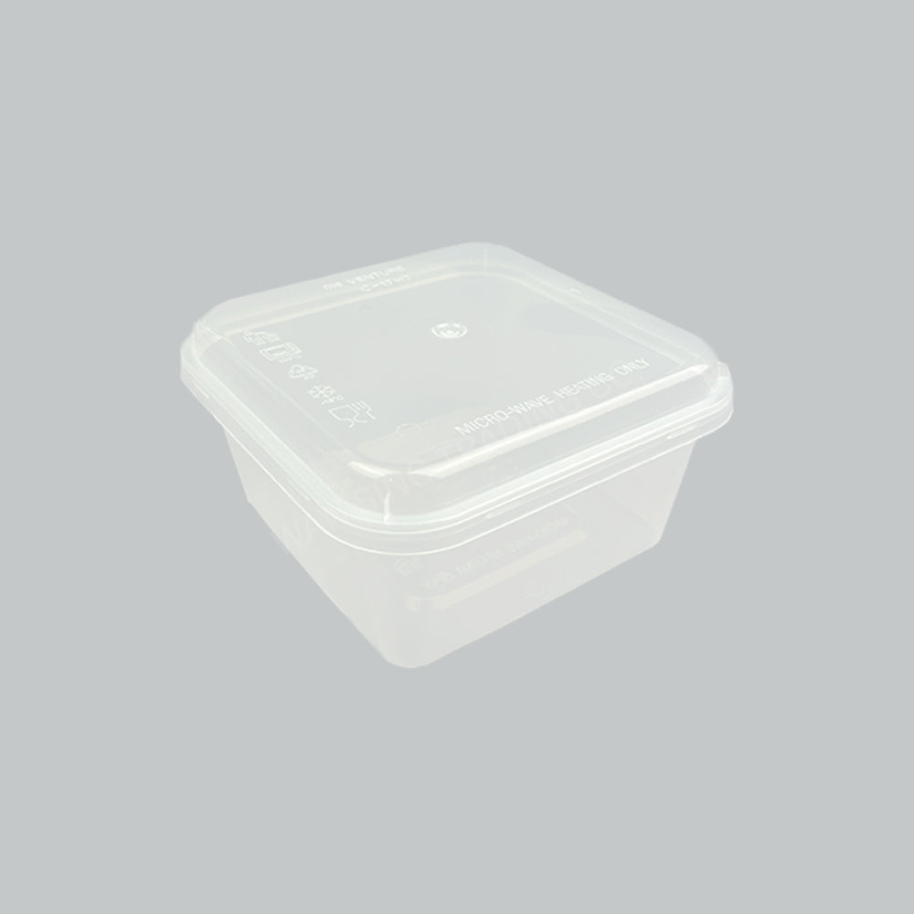 RPACK MW SQ CONT/LID MS SQ650 (C17) 8'S/PKT