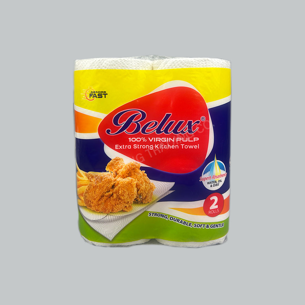BELUX - KITCHEN TOWEL 2ROLLS 70'SX12PKTS/BAG