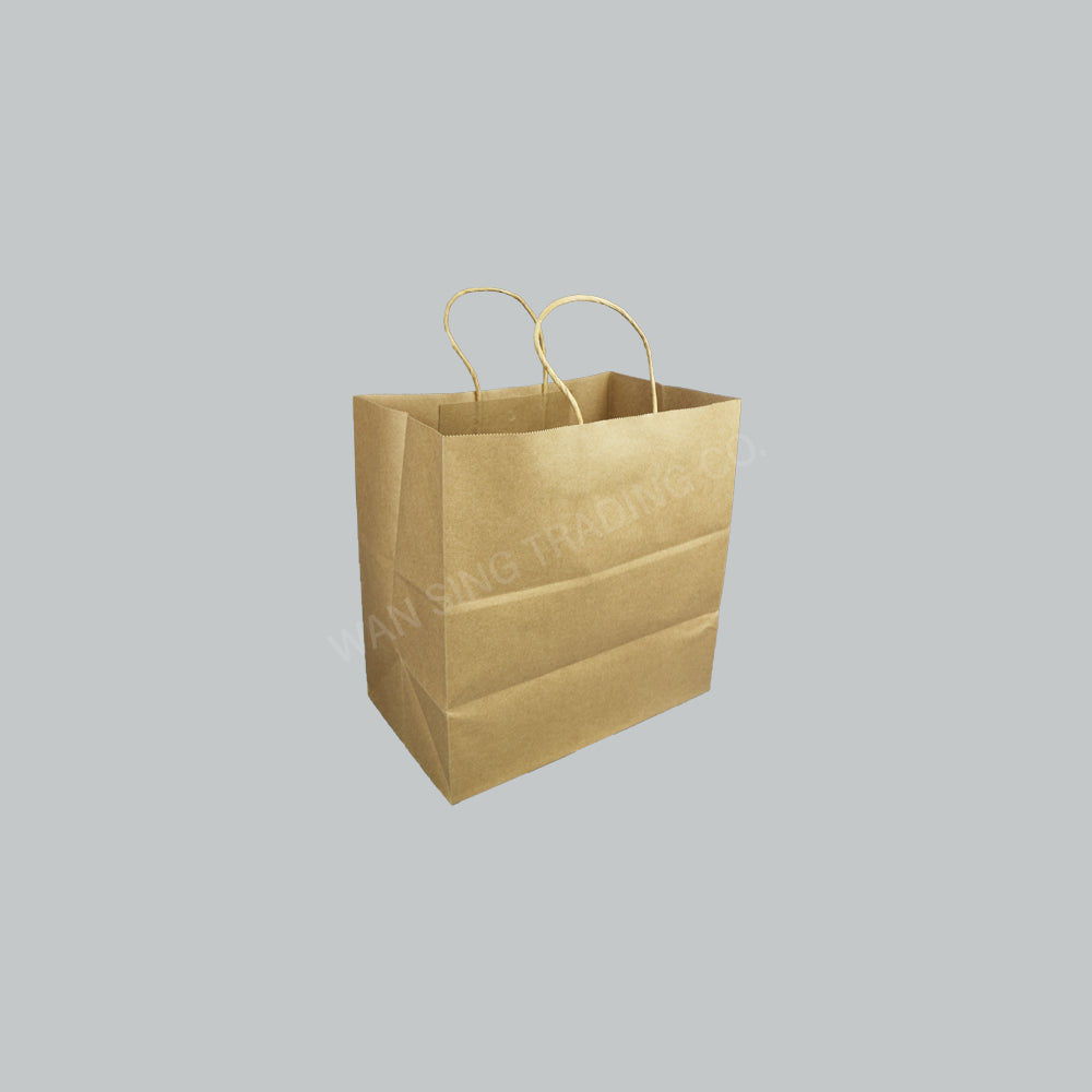 TBH KRAFT PAPER BAG W/TWIST HDLE XXL 30X30X18CM