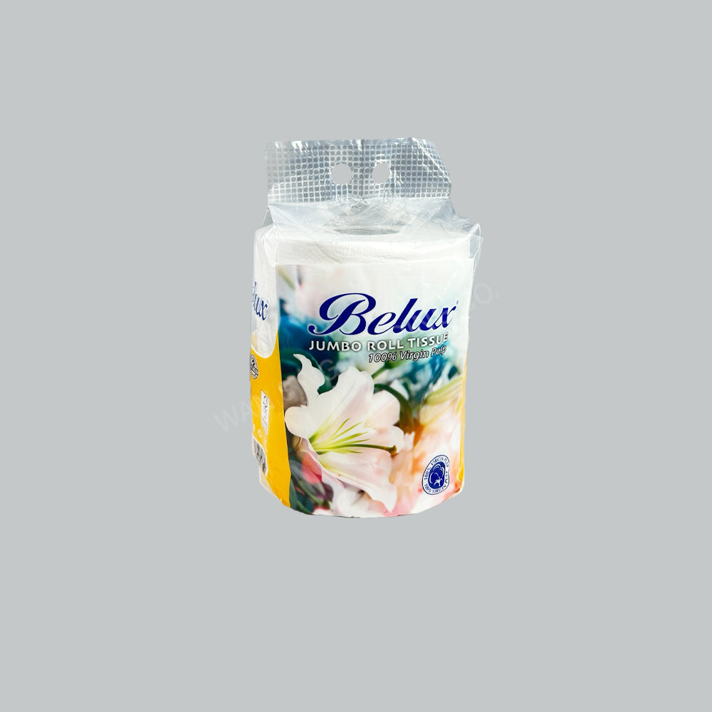 BELUX JUMBO ROLL TISSUE 150MX3RX8PKT/BAG