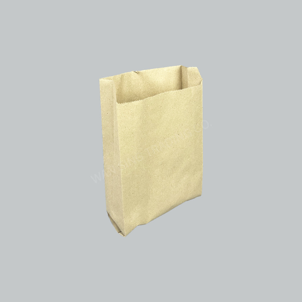 BROWN PAPER BAG RQ SOS NO.6S 100'SX10PKT/CTN