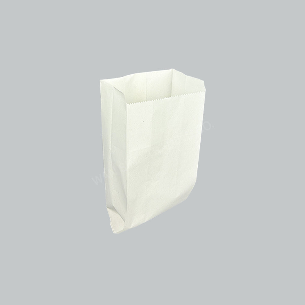 WHITE PAPER BAG - 4S (CAP BEE) 100'SX40PKT/CTN