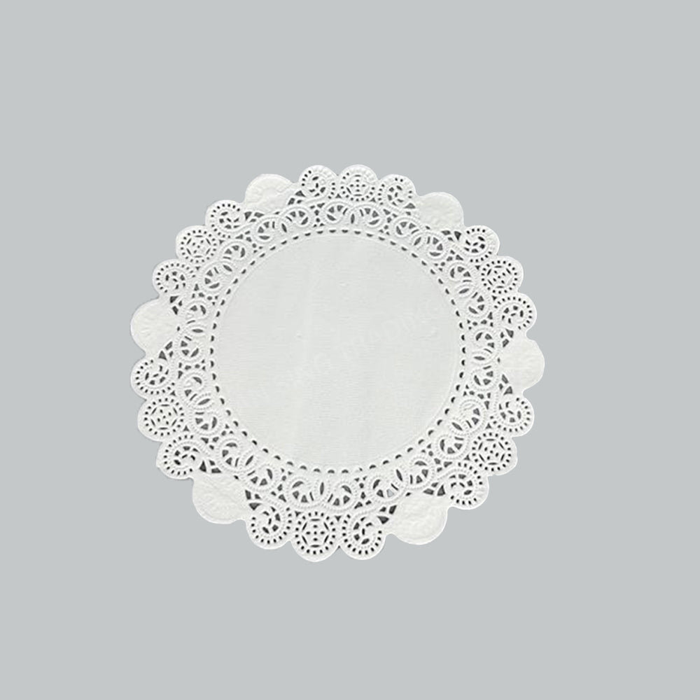 GRADE DOYLEY PAPER 8" (ROUND) WHT 250'S/PKT