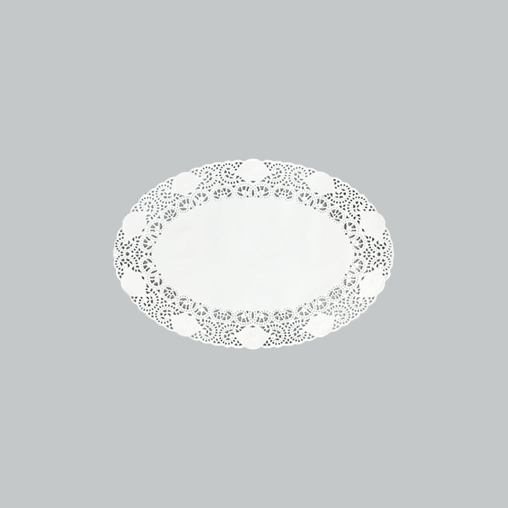GRADE DOYLEY PAPER 15X22CM (OVAL) WHT 250'S/PKT