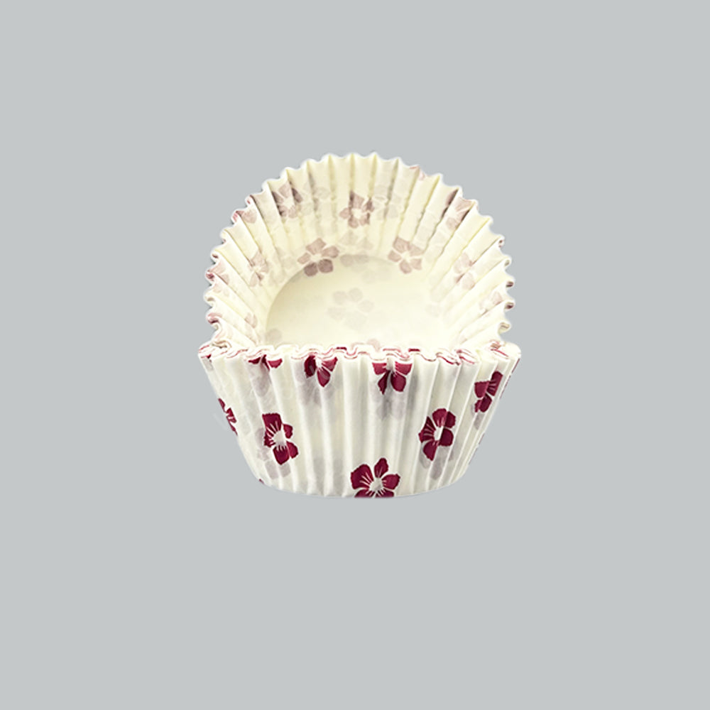 GRADE PAPER CAKE CASE 9.5CM FLORAL 1000'S/ROLL
