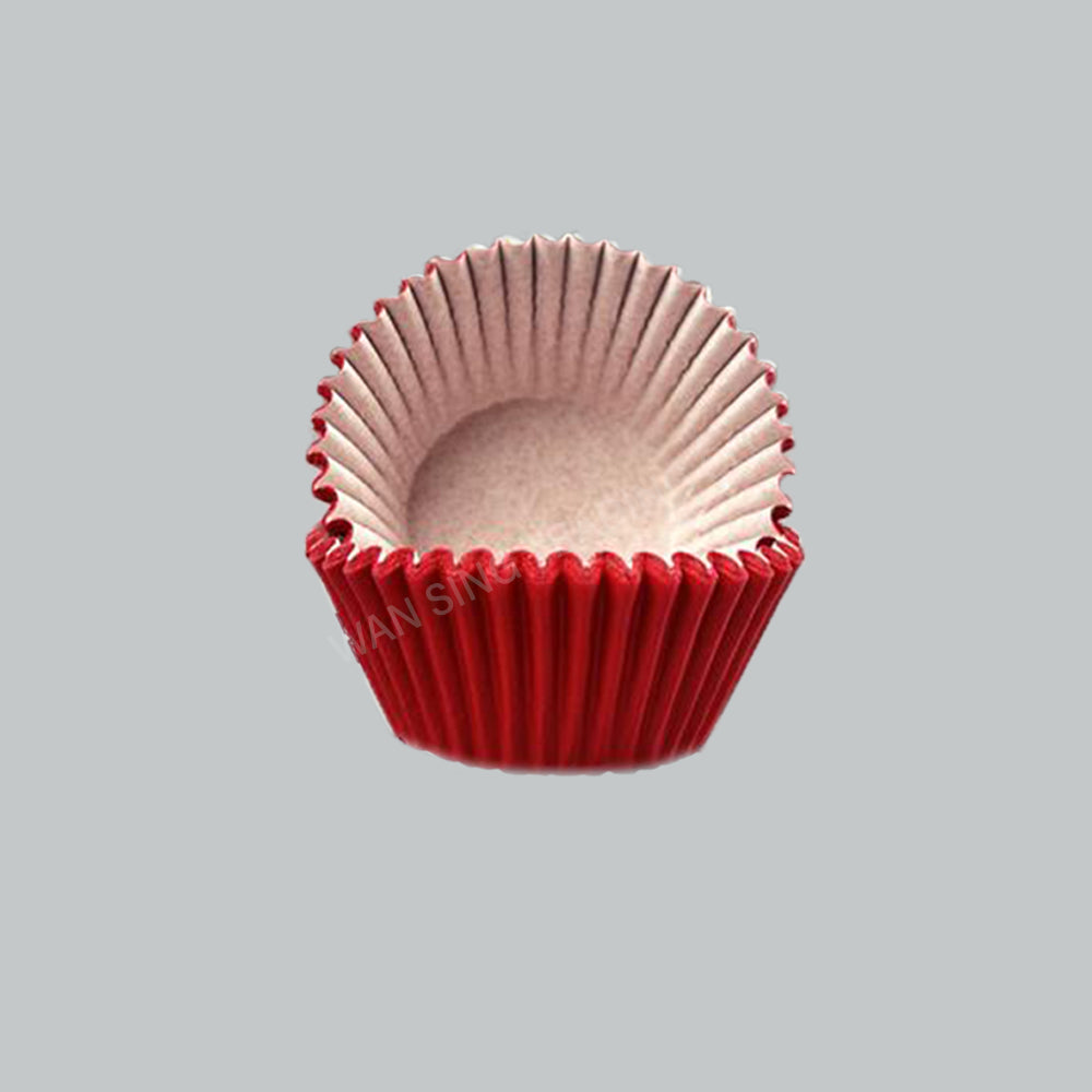 GRADE PAPER CAKE CASE 9.5CM RED 1000'S/ROLL