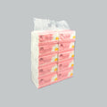 KBM FACIAL TISSUE PNK 3PLYX100SHTX10PKTX10OUT/CTN