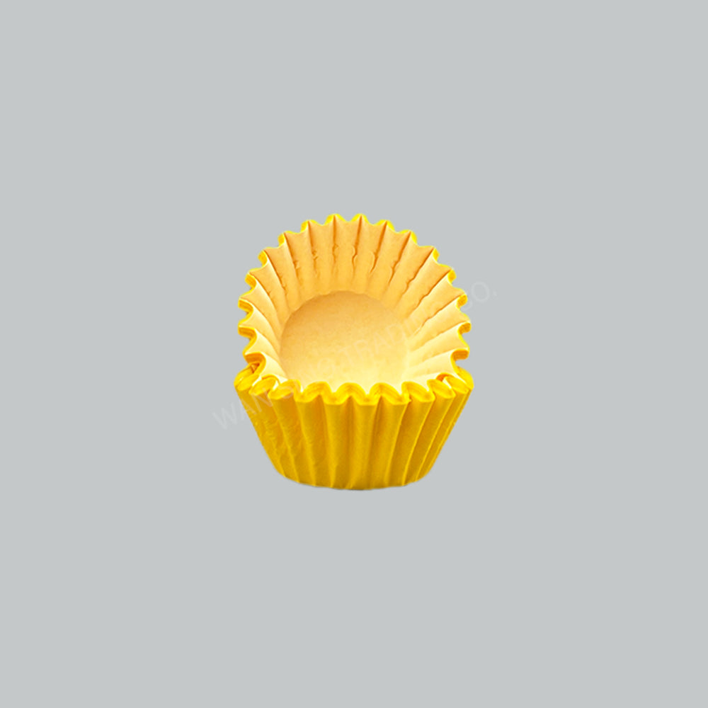GRADE PAPER CAKE CASE 7.5CM YLW 1000'S/ROLL