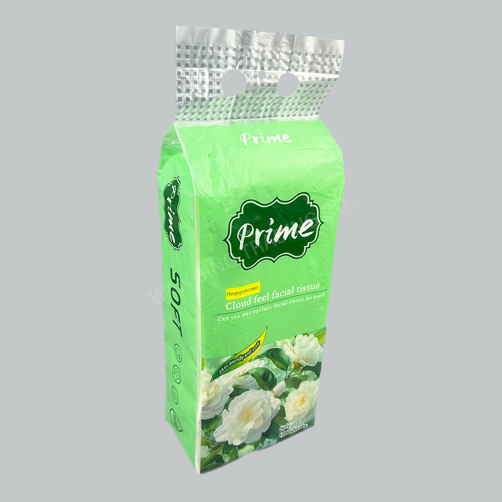 PRIME HANGING TISSUE SKIN FRIENDLY GRN 5PLYX1000SH