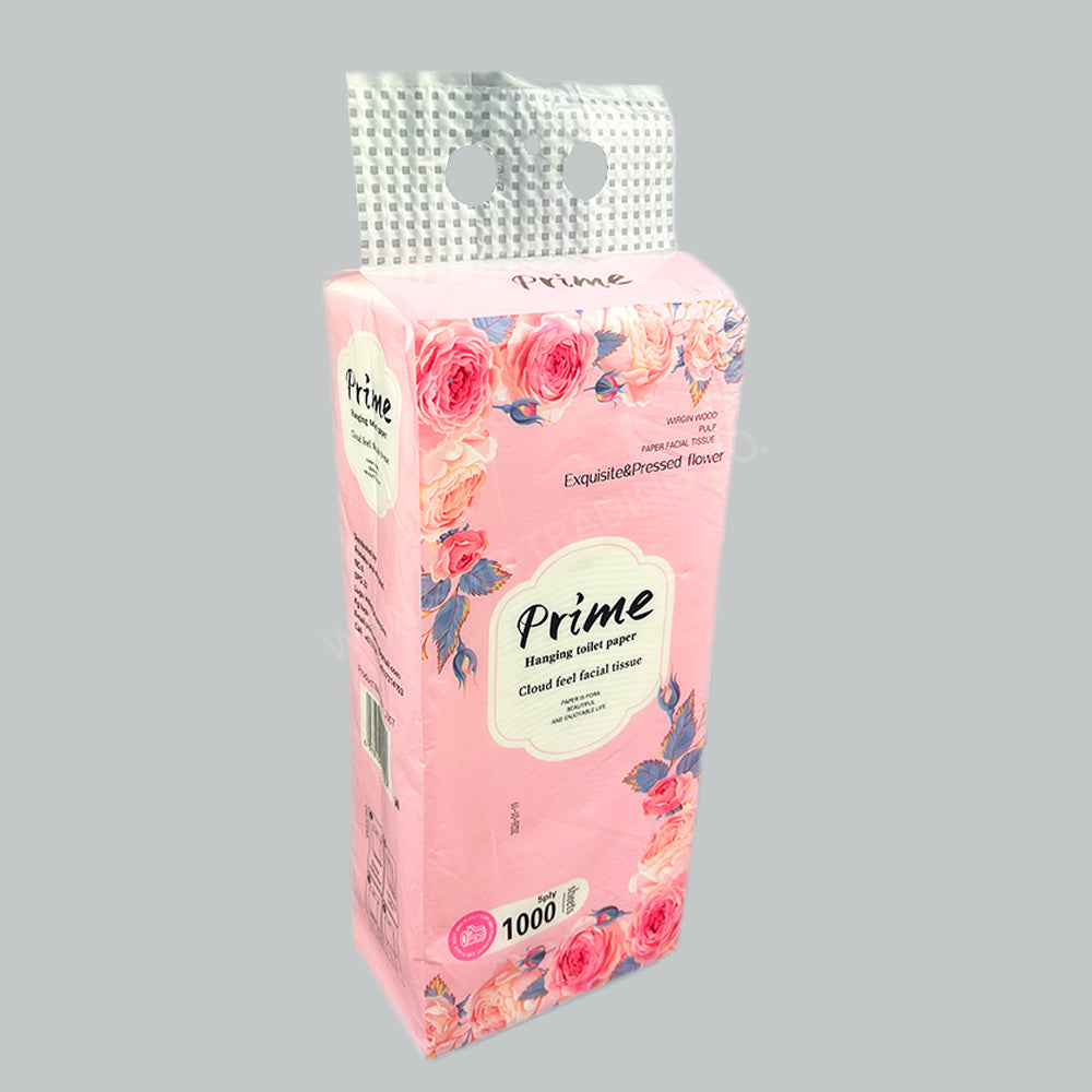 PRIME HANGING TISSUE PRESS FLOWER PNK 5PLYX1000SH