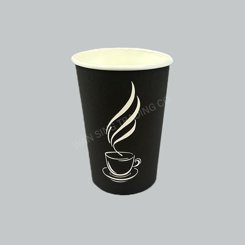 SAN PAPER CUP 12OZ SINGLE WALL 2 COL SPLIT 50'S