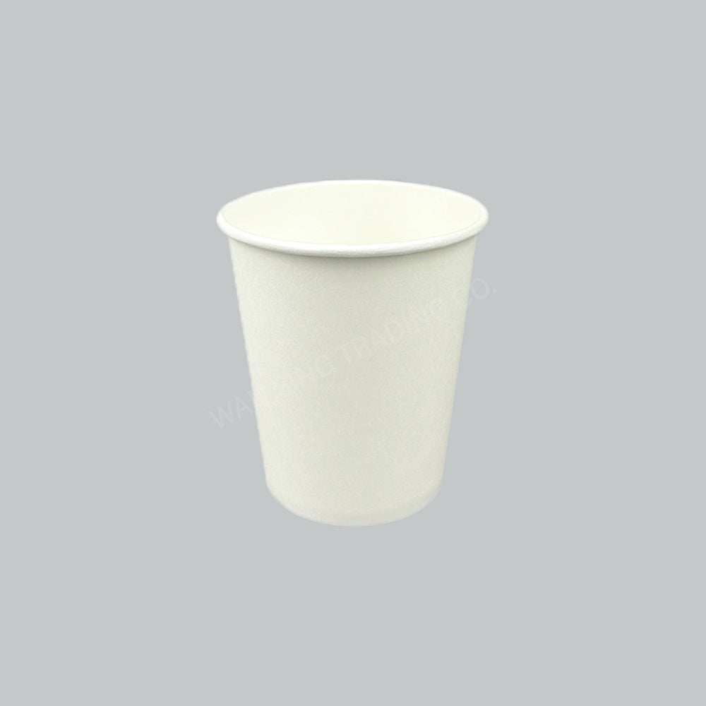 SAN PAPER CUP 7OZ SINGLE WALL WHT 50'SX20PKT/CTN