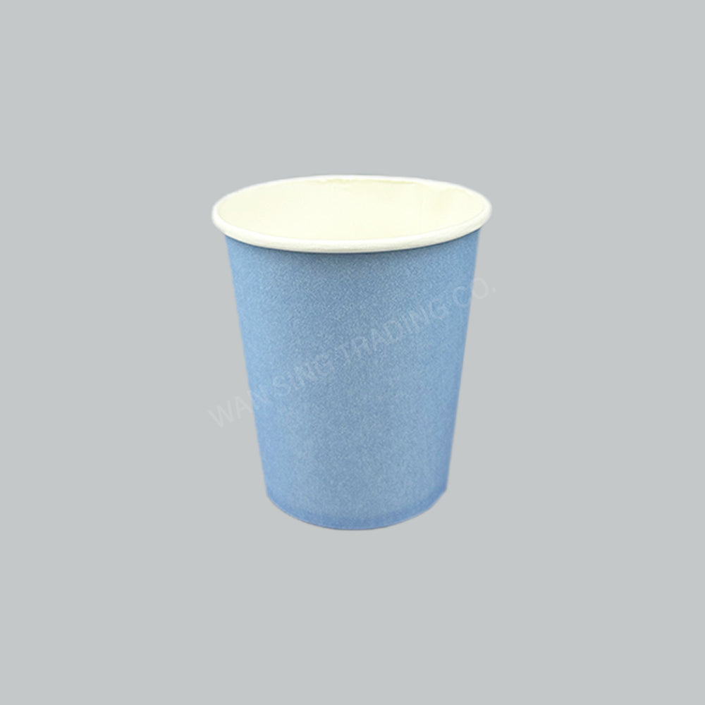 SAN PAPER CUP 7OZ SINGLE WALL BLU 50'SX20PKT/CTN