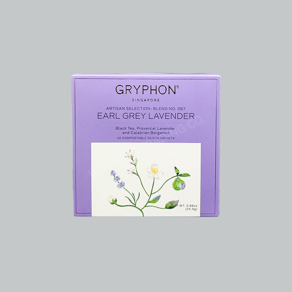 GRYPHON EARL GREY LAVENDER 10'SX12BOXES/CTN