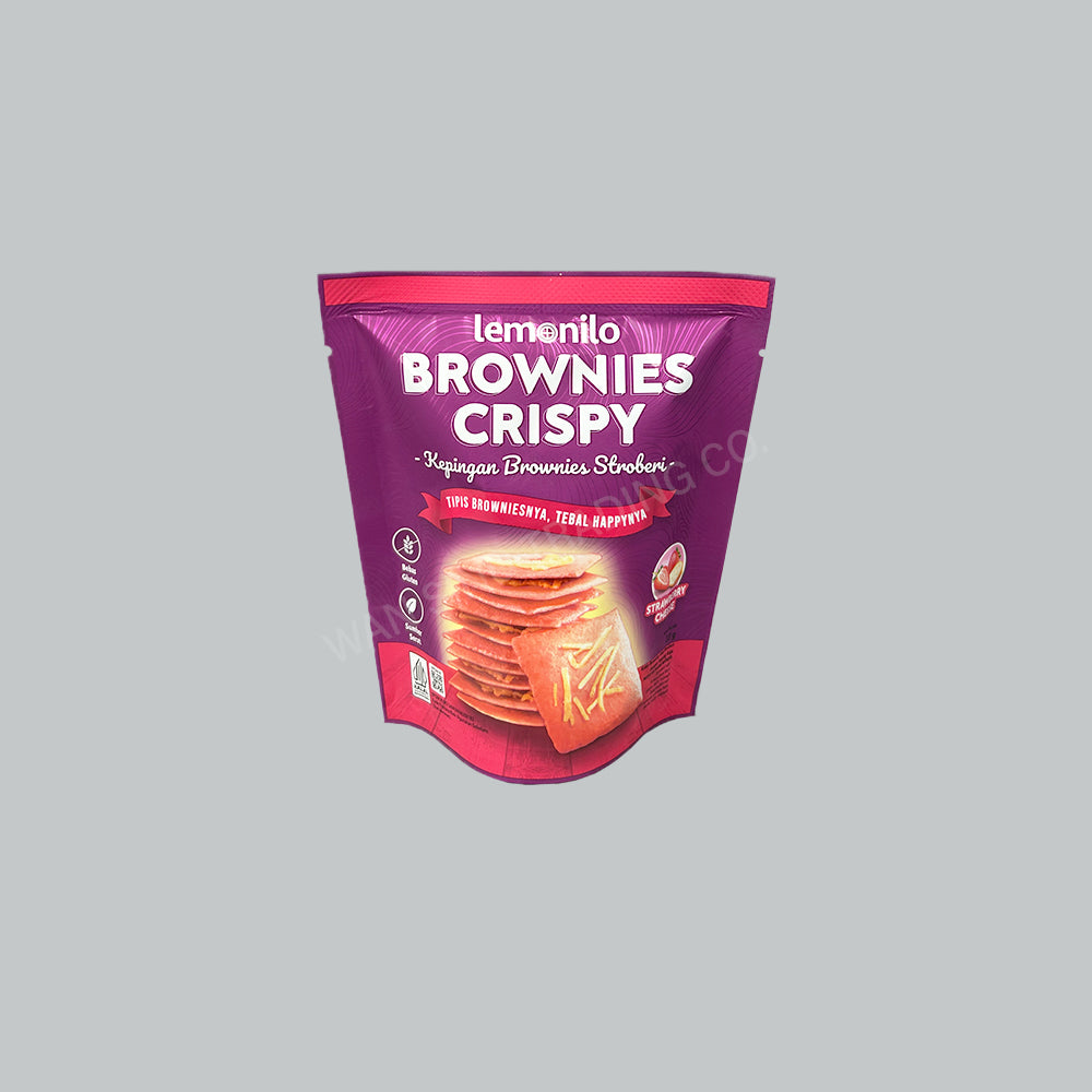 LEMONILO BROWNIES CRISPY-STRAWB. KEJU 33GX12PKT/CT