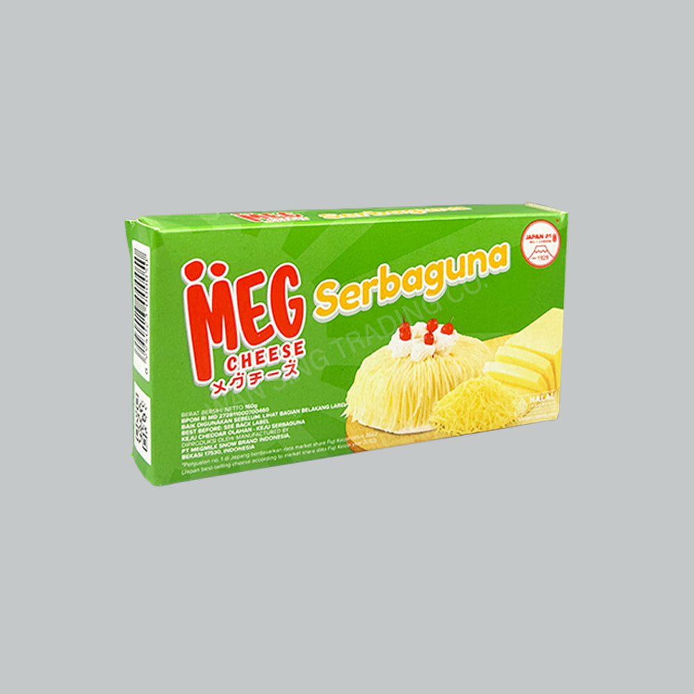 MEG CHEESE BLOCK SERBAGUNA 160G 48PKT/CTN