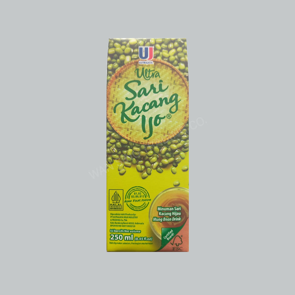 ULTRA SARI KACANG IJO 250ML 6'SX4PKT/CTN