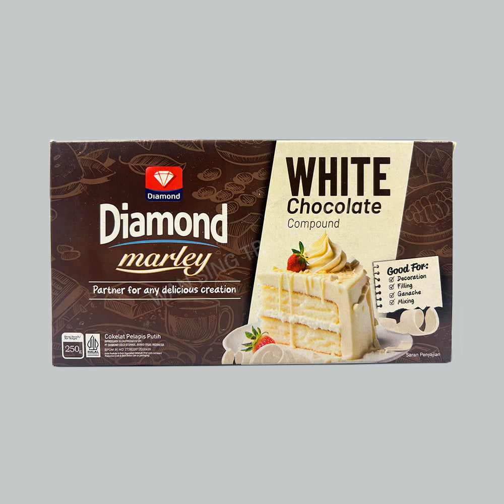 MARLEY WHITE CHOCOLATE COMPOUND 250GX6PKT/CTN