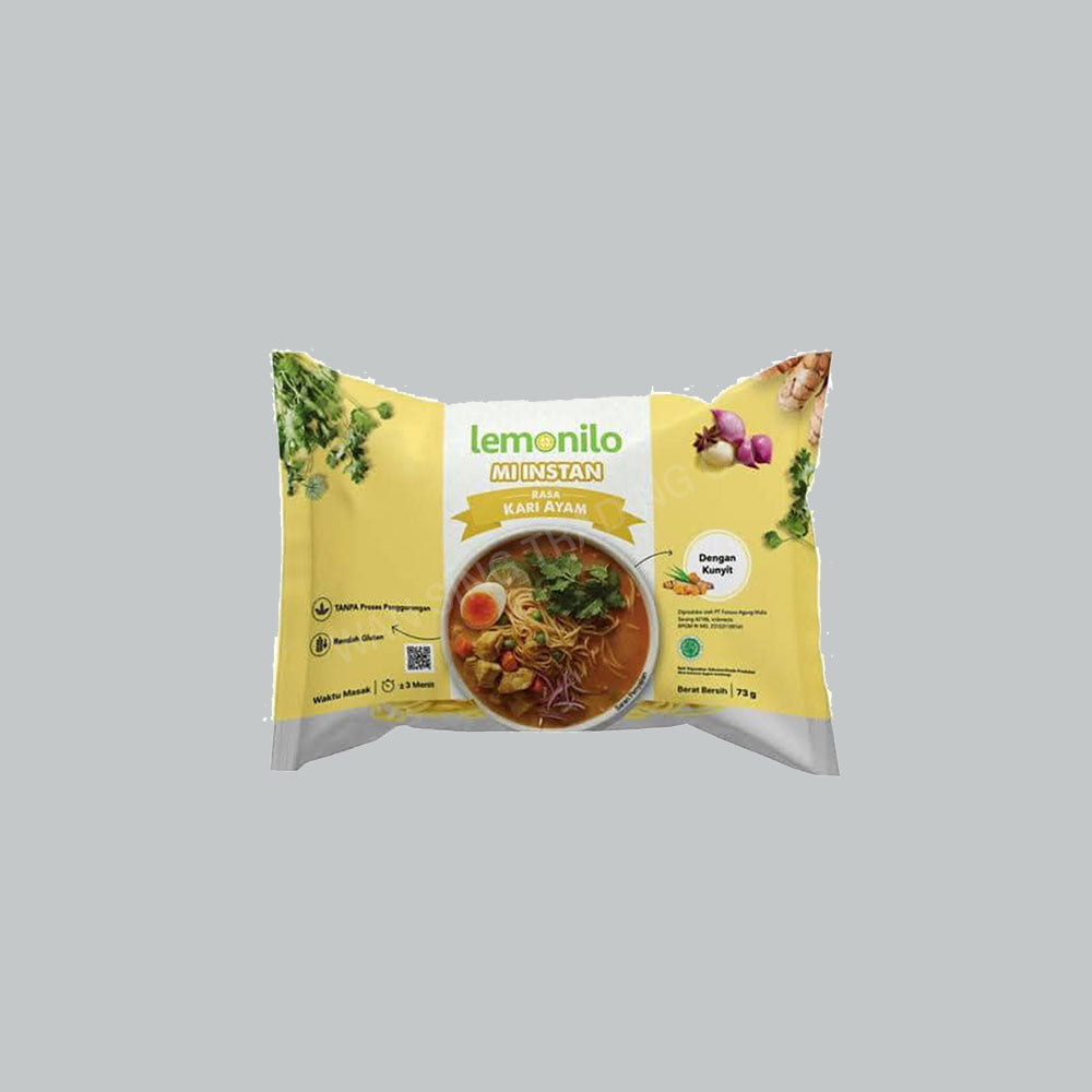 LEMONILO INST NOODLE-CURRY 73GX4'SX6BAG/CTN