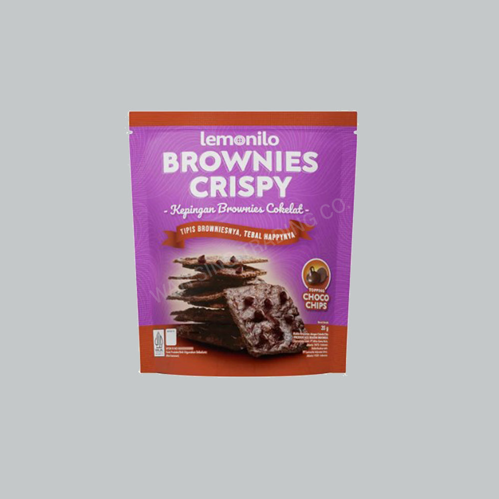LEMONILO BROWNIES CRISPY-CHOCOCHIPS 35GX12PKT/CTN