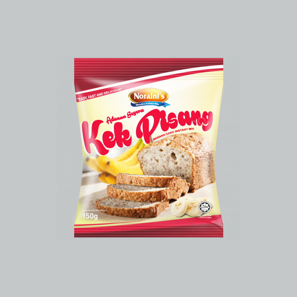 NORAINI BANANA CAKE INSTANT MIX 150GX30PKT/CTN