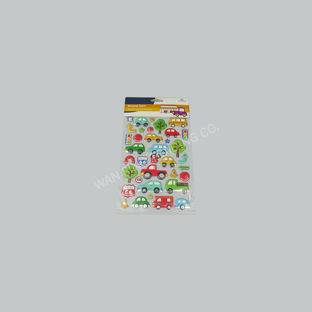IMD [70289] VEHICLE POP UP STICKER - AROUND TOWN
