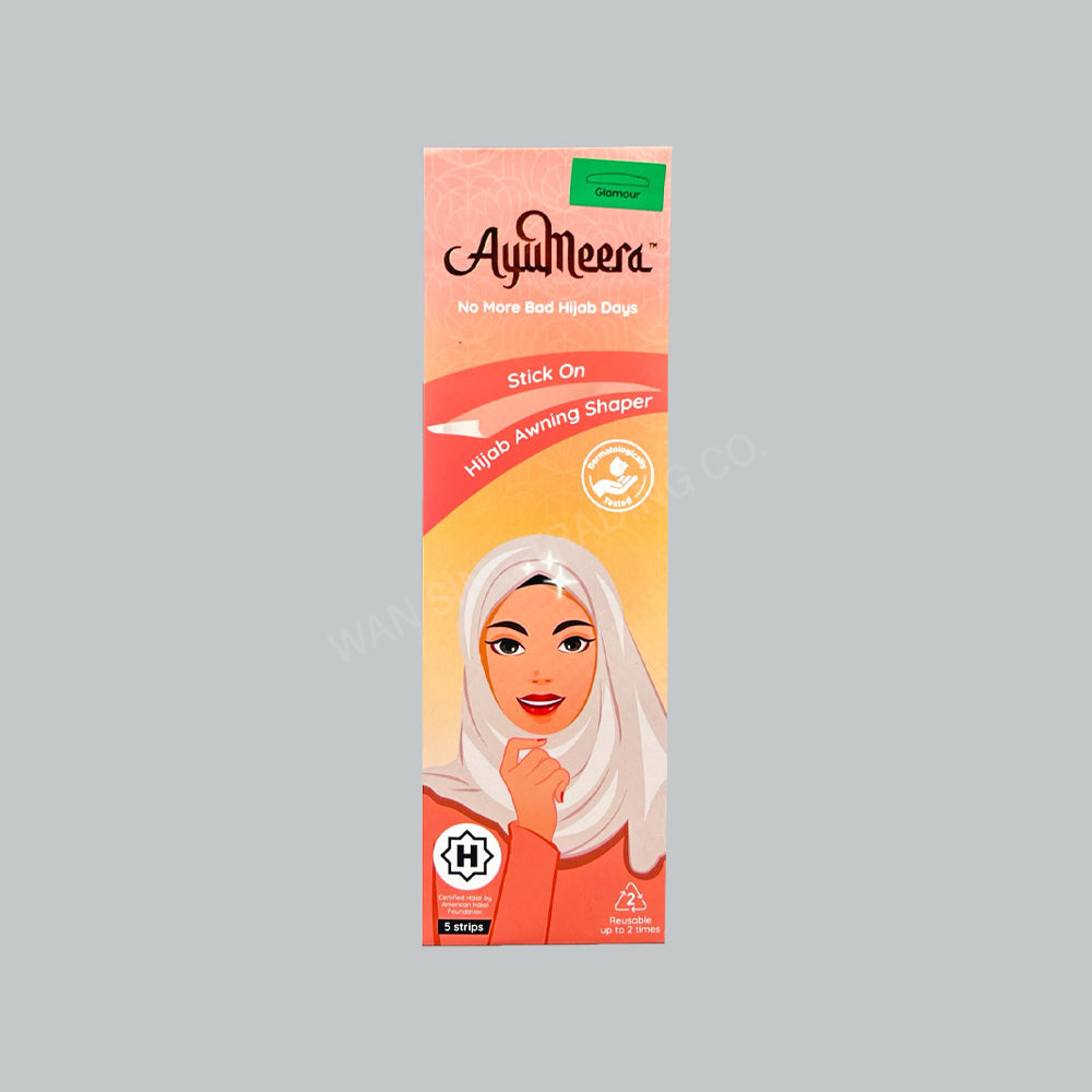 AYUMEERA HIJAB AWNING SHAPER GLAMOUR - 5 STRIPS