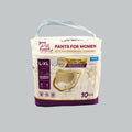 KY WOMEN ADULT DIAPER PANTS PINK PANTIES L-XL 10'S
