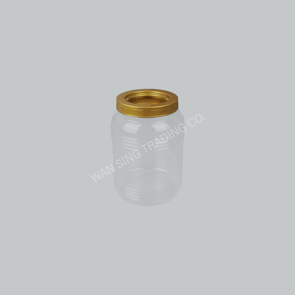 SP 9330 PET JAR W/HDLE - GOLD 24SET/CTN