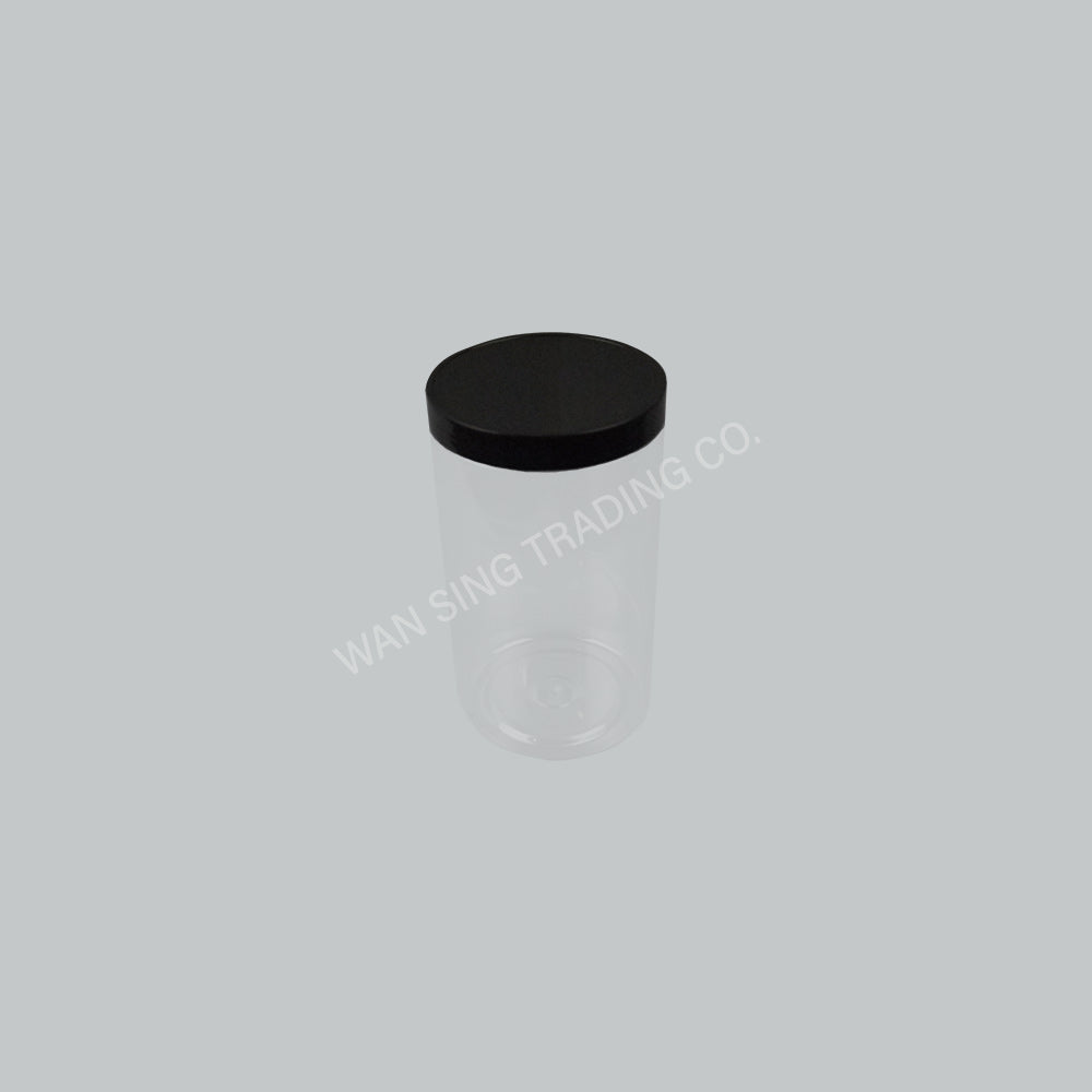 SP 5130 PET JAR - BLACK/CLEAR 24SET/CTN
