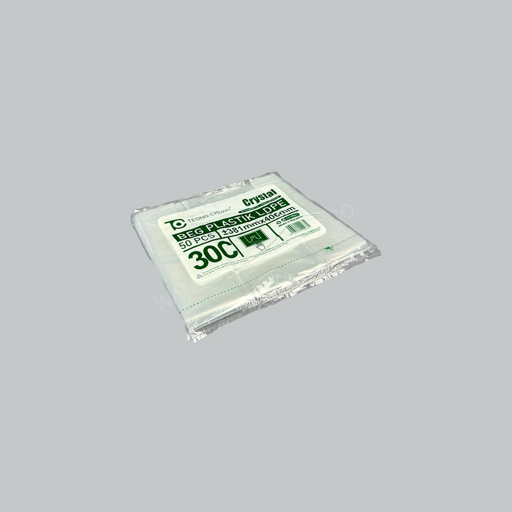 TC CRYSTAL SINGLET 30C 15"X16" 50'SX80PKT/BDL
