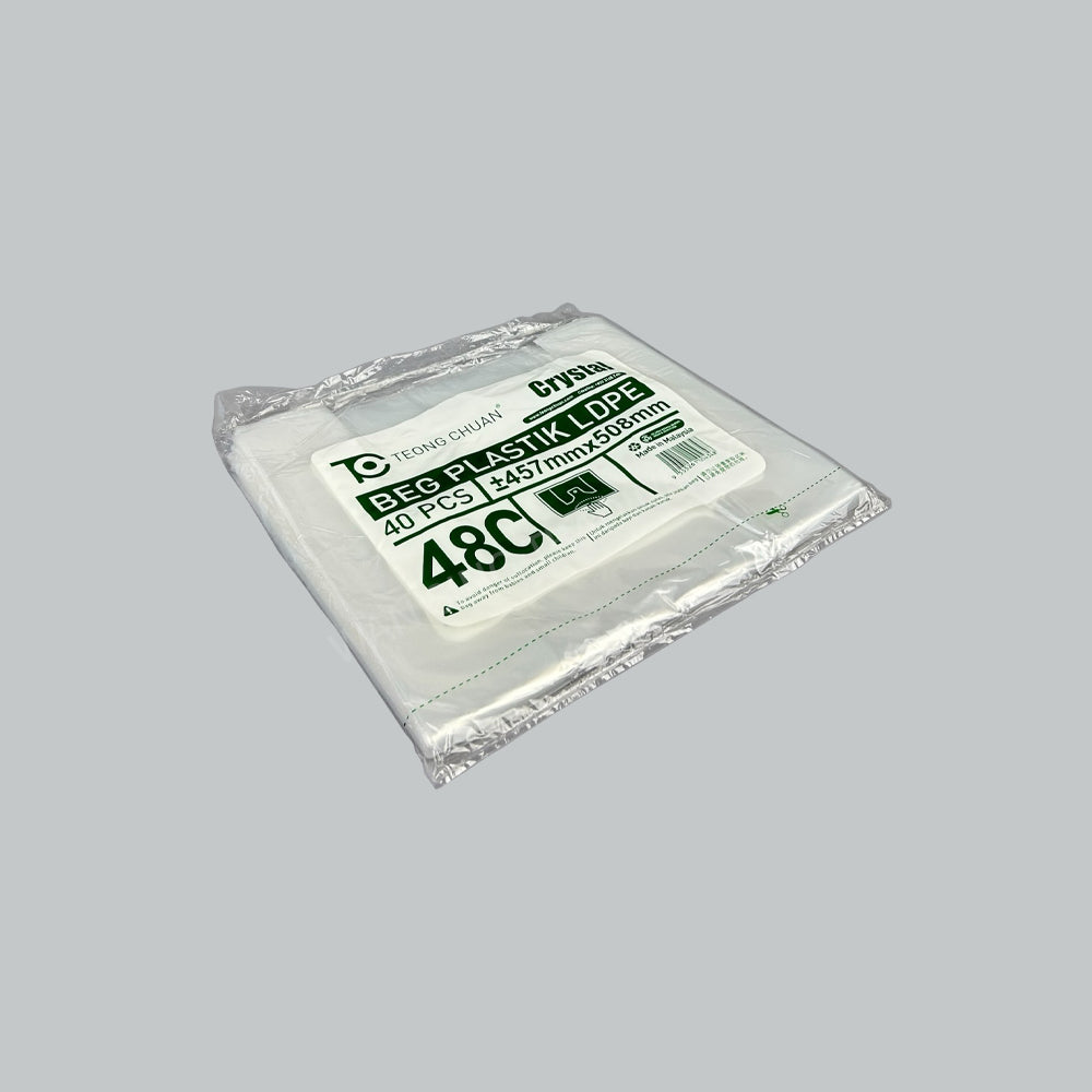 TC CRYSTAL SINGLET 48C 18"X20" 40'SX60PKT/BDL